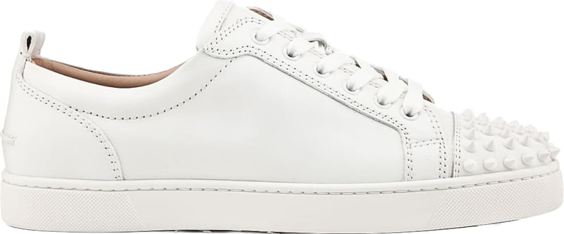 Christian Louboutin Louis Junior Spikes Men's Sneakers White