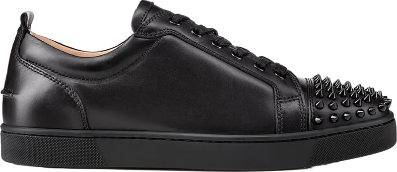 Christian Louboutin Louis Junior Spikes Men's Sneakers Black