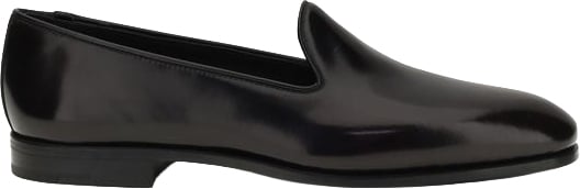 Church's Bordeaux Calf Leather Bos Taurus Slip-On Loafers