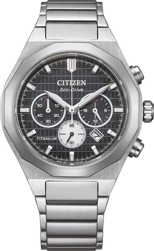 CA4690-51E Zenshin 60 Senkei Super Titanium horloge