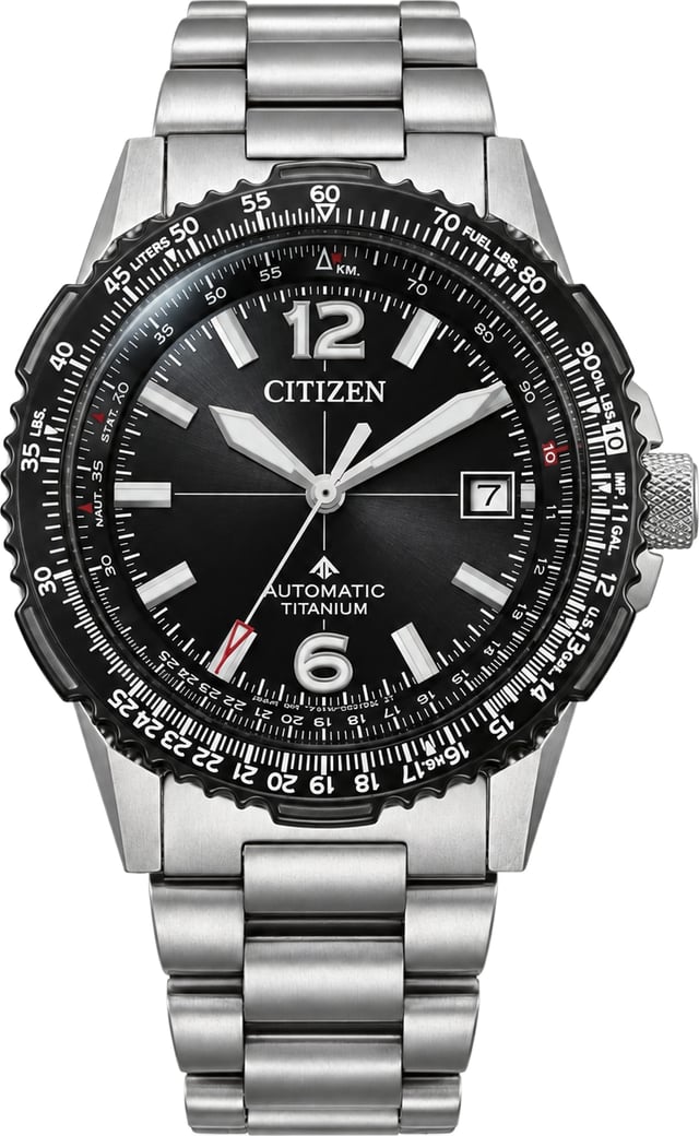 NK0044-57E Tsuyosa Promaster Sky automatisch titanium horloge