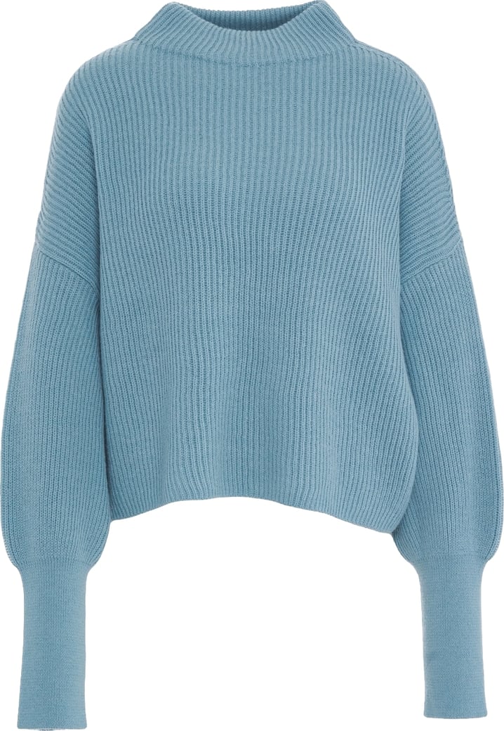 Sweater with ribbed cuffs