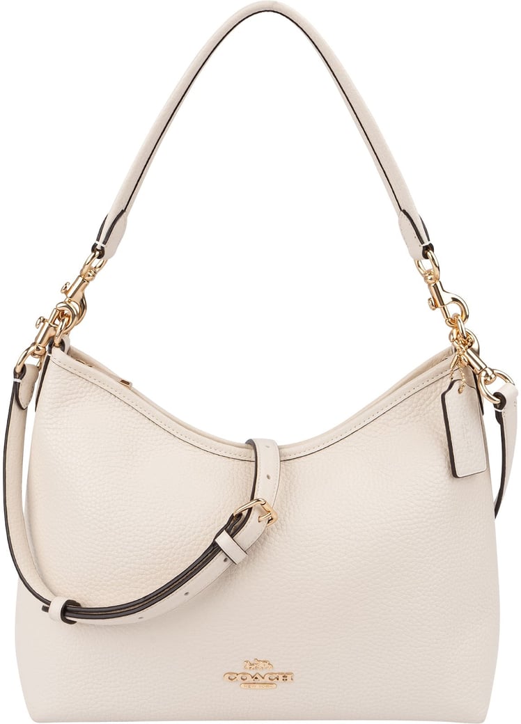 Coach Pebbled Leather Laurel Shoulder Crossbody Bag