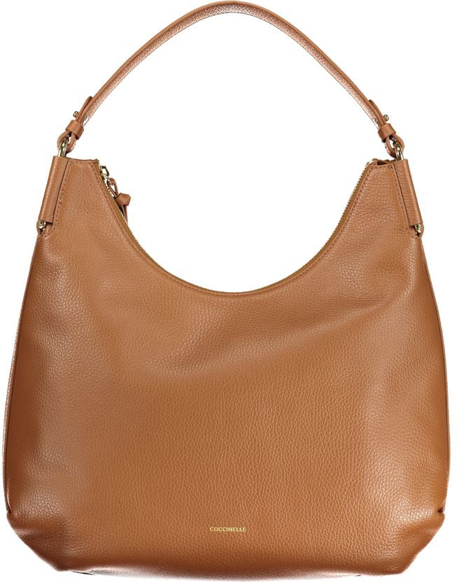 Coccinelle Marrone Leather Woman Handbag