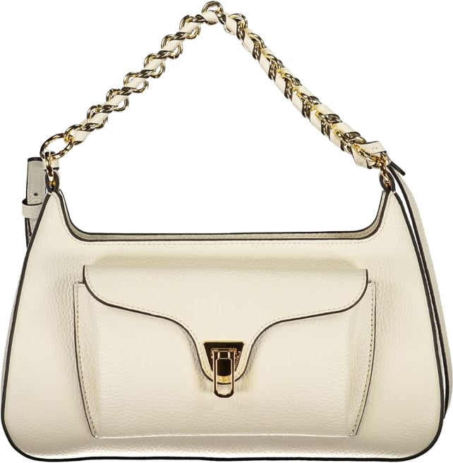 Coccinelle Bianco Leather Women's Bag