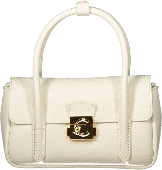 Coccinelle Bianco Leather Womens Bag
