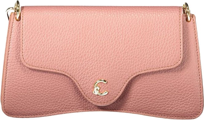 Coccinelle Pink Leather Handbag