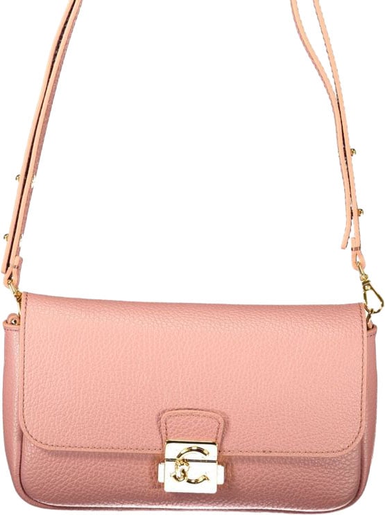 Coccinelle Pink Leather Handbag