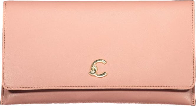 Coccinelle Pink Leather Handbag