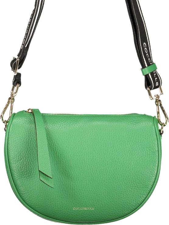 Coccinelle Green Leather Handbag
