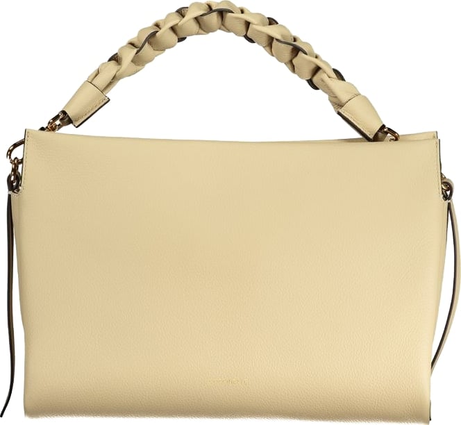 Coccinelle Beige Leather Women Handbag
