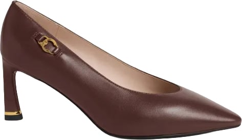 With Heel Bordeaux