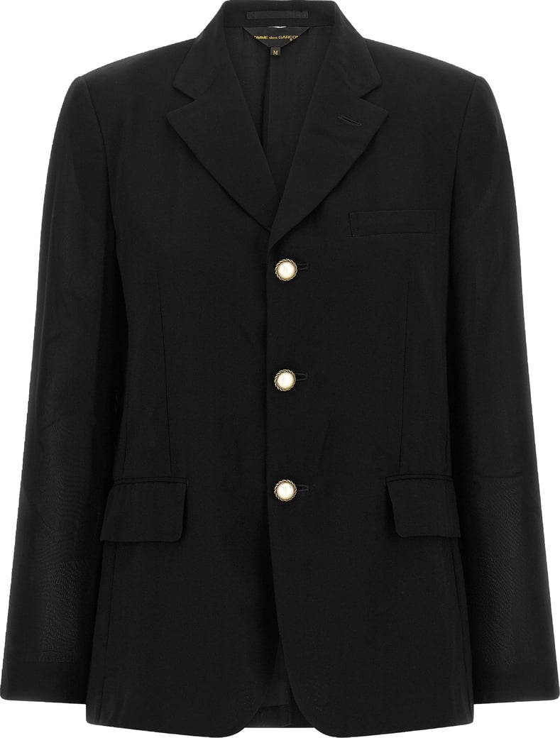 Comme Des Garcons Jewel Buttons Blazer
