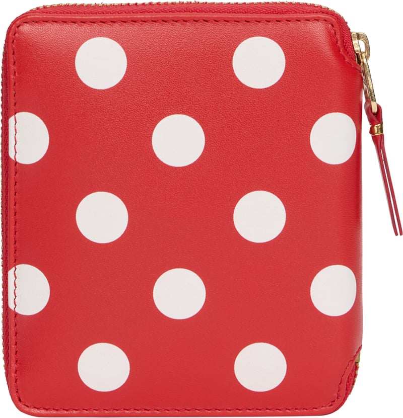 Polka dot wallet