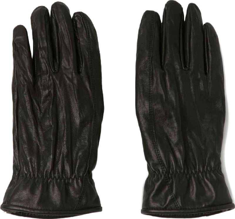 Guanti Vegetable Plated Washed Neri