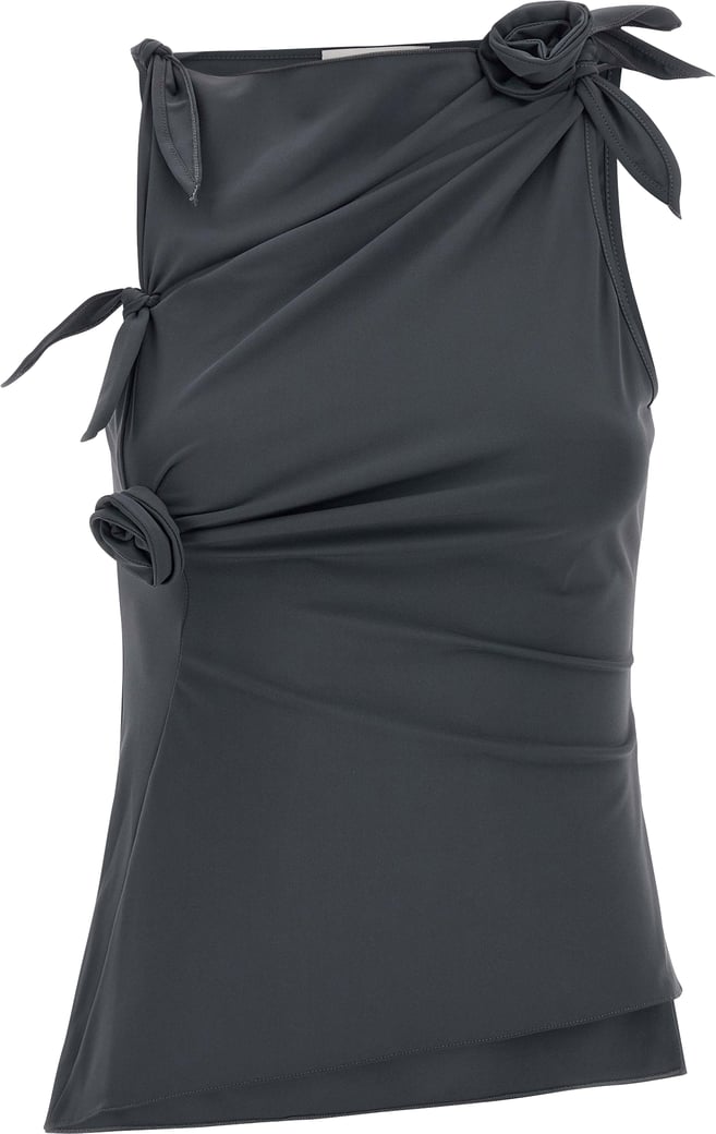 Coperni Asymmetric Flower Top