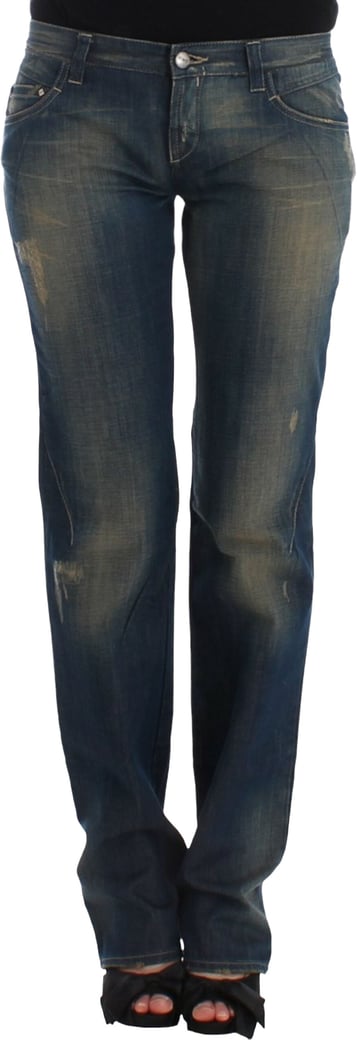 Costume National Blue straight leg jeans