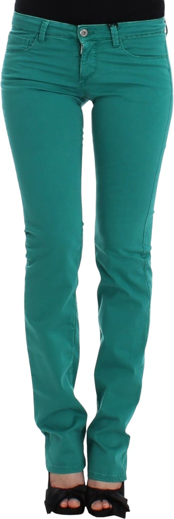 Costume National Green straight leg jeans