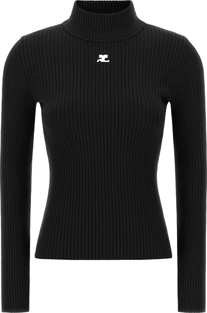 Courreges Reedition High Neck Sweater