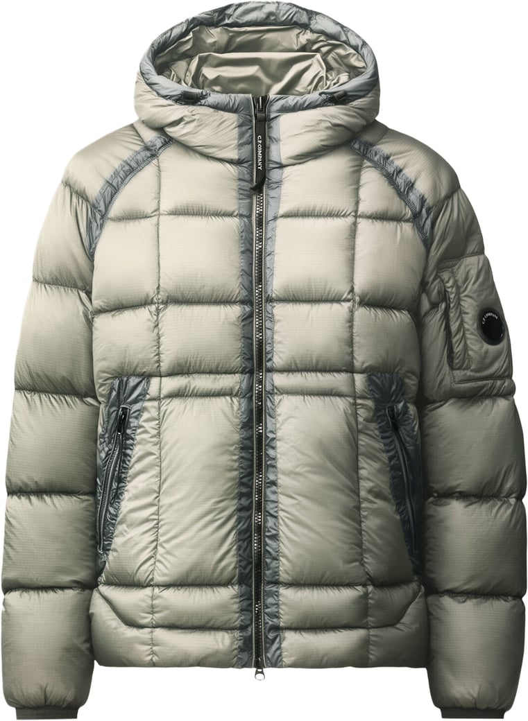 Dd shell hooded puffer jacket