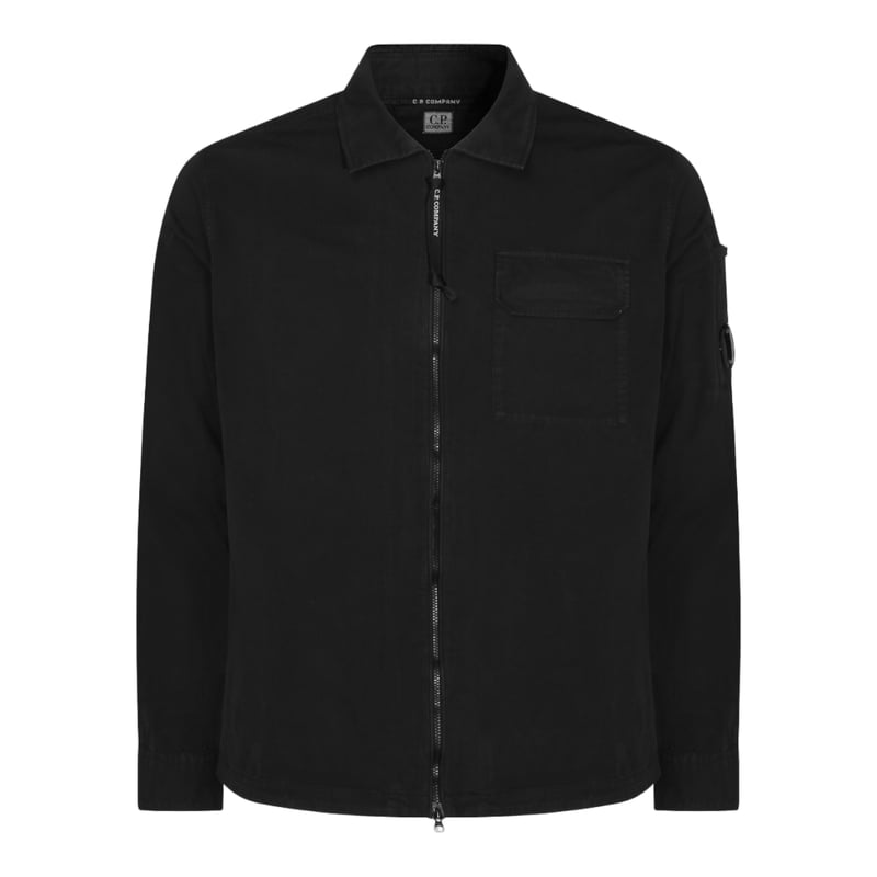 Long Sleeve Casual Shirt with Zipper Closure