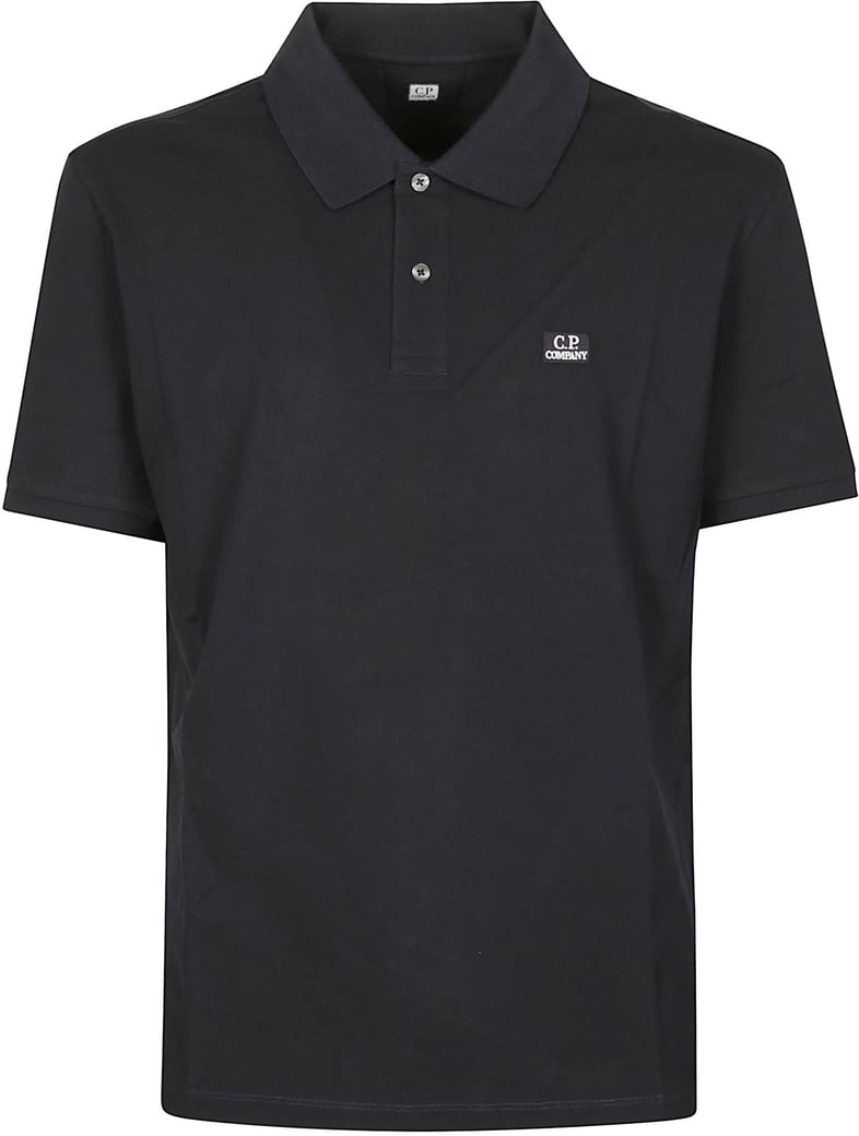 Short Sleeve Polo Shirt Blue