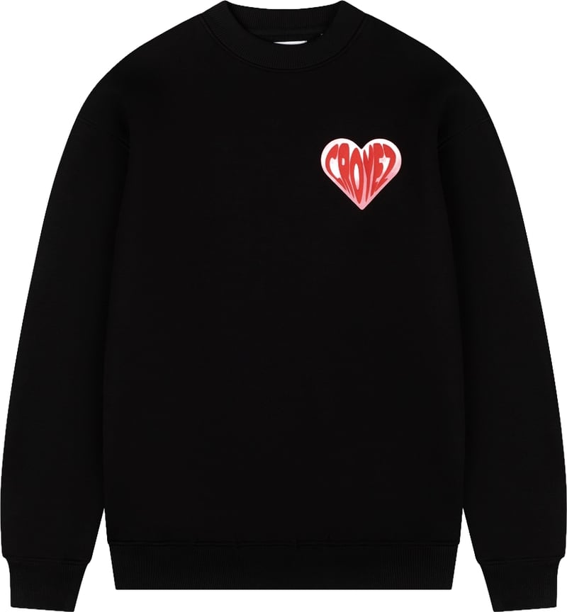Croyez Puffed Heart Sweater