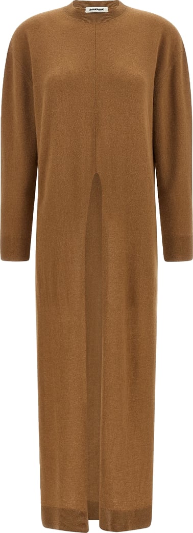 Darkpark Beige Merino Wool Cardigan