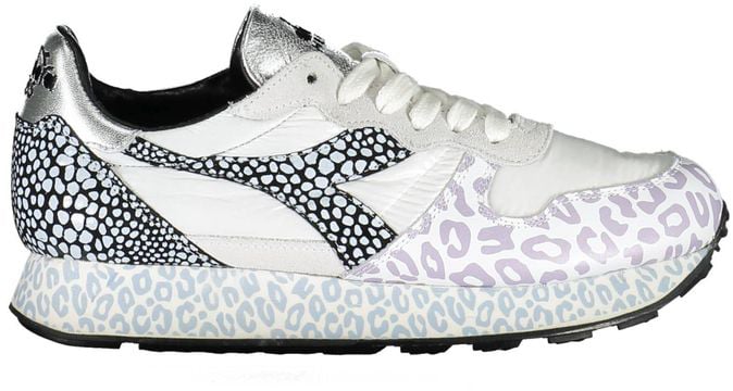 Diadora White Leather Women Sneaker