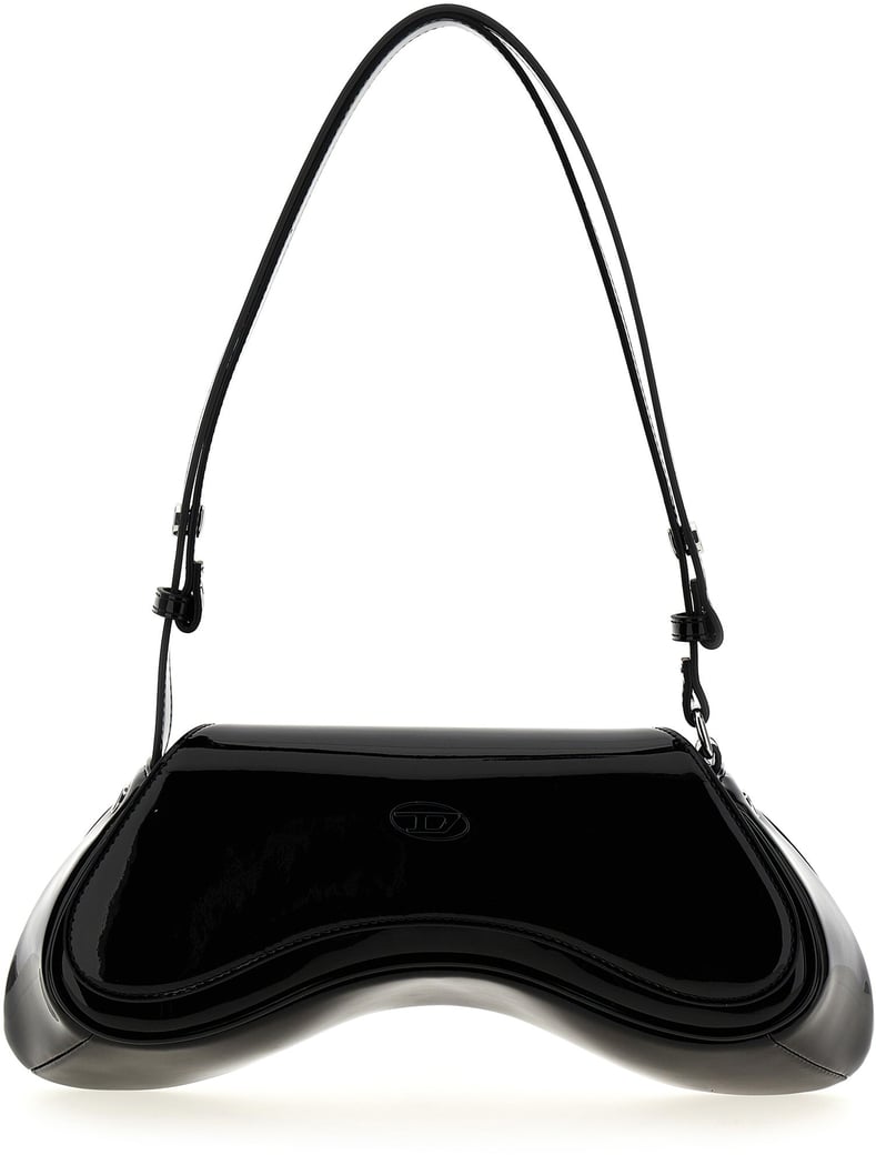 Diesel Black Polyethylene Shoulder Bag
