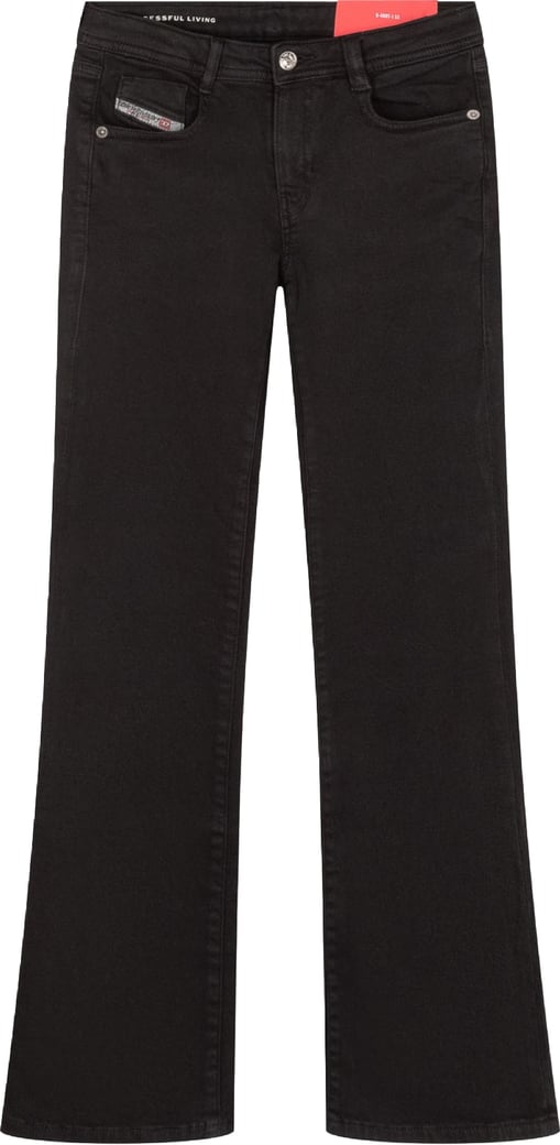 Jeans D-Ar ry a Gamba Ampia con Lavaggio Sfumato