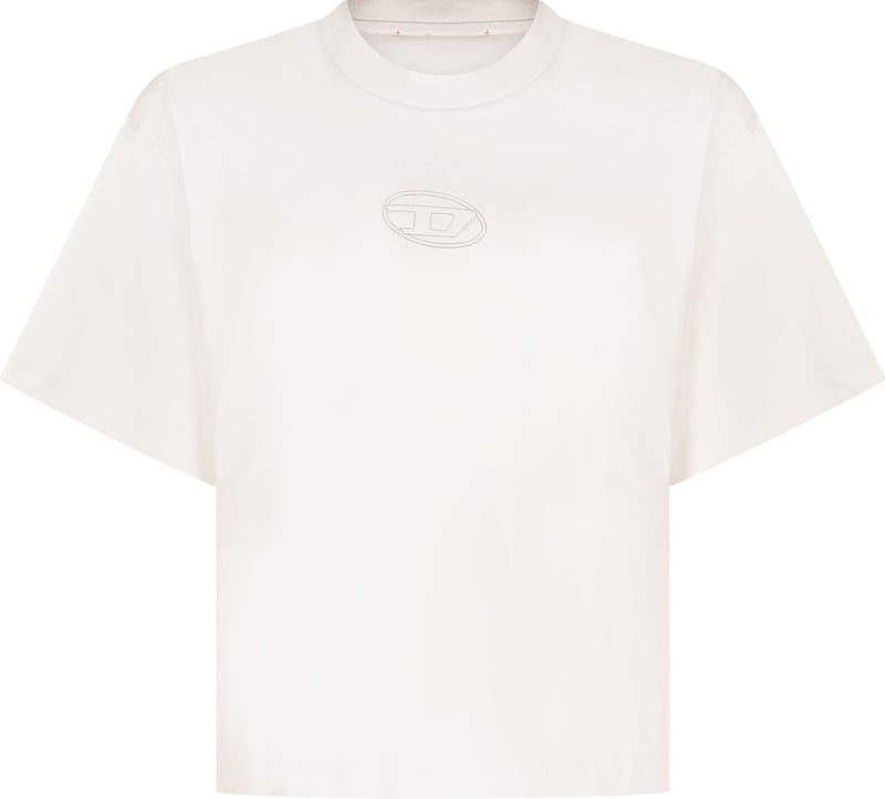 T-shirt Tlixin con Logo sul Petto
