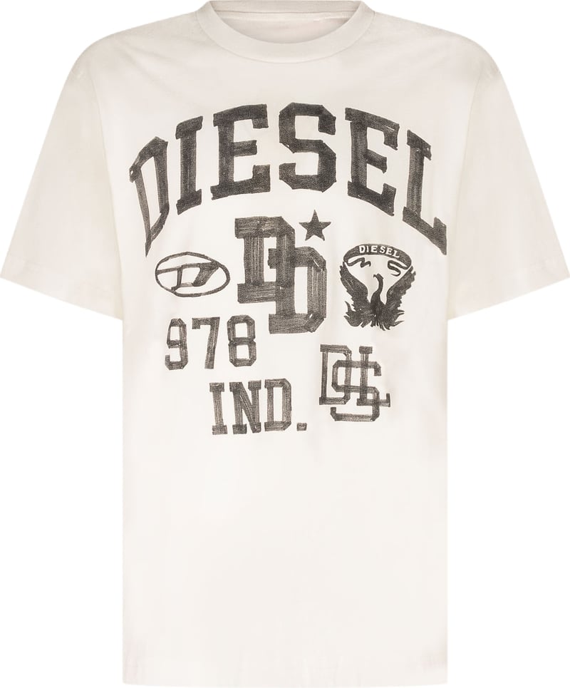 T-shirt Tband con Maxi Stampa Grafica