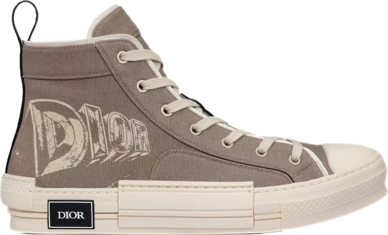 Dior B23 High AsteroDior Men's Sneakers Beige