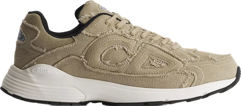 Dior B30 Countdown Men's Sneaker Beige Denim Canvas