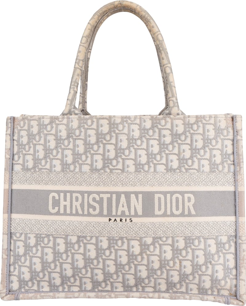 Christian Dior Medium Book Tote Monogram Handbag