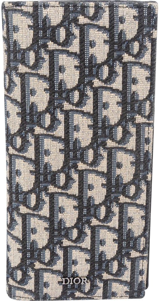 Christian Dior Trotter Monogram Vertical Wallet