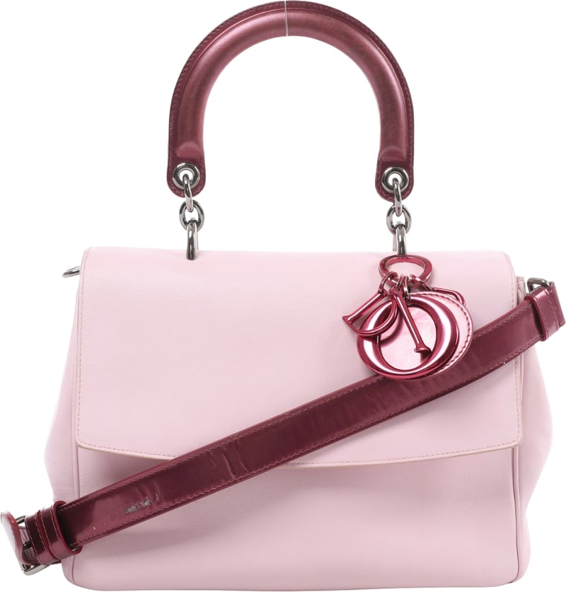Christian Dior Be Dior Leather 2Way Handbag in Pink