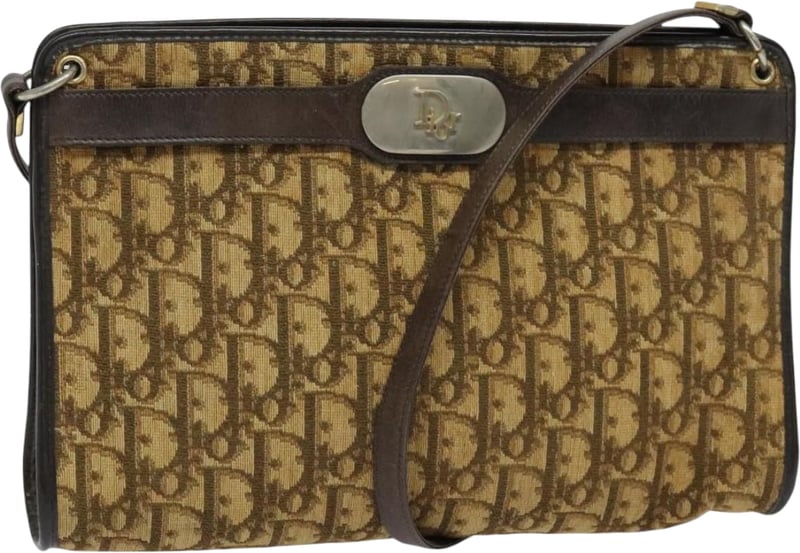 Christian Dior Vintage Trotter Diorissimo Canvas Mini