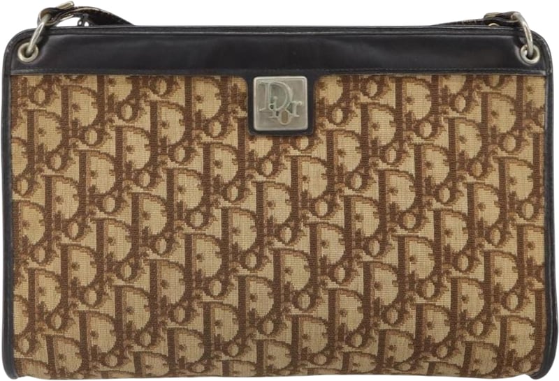 Christian Dior Vintage Trotter Diorissimo Canvas Mini