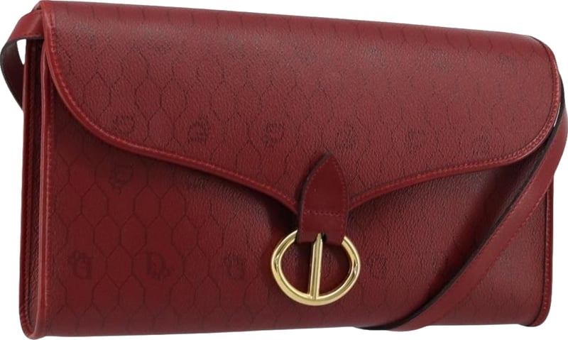 Christian Dior Vintage Honeycomb Canvas