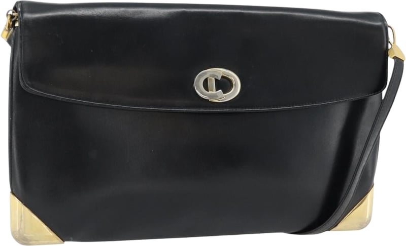 Christian Dior 61 Shoulder Leather Large