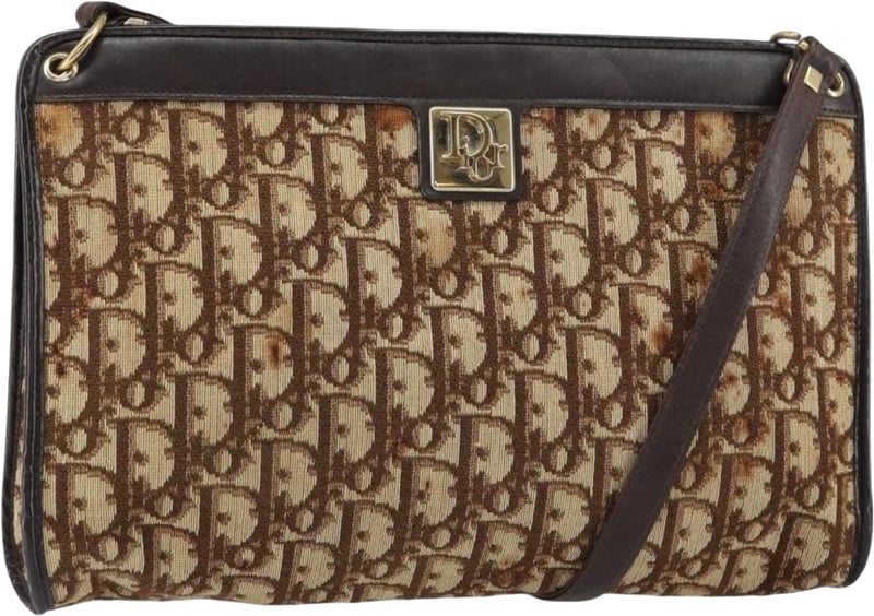 Christian Dior Vintage Trotter Diorissimo Canvas Mini