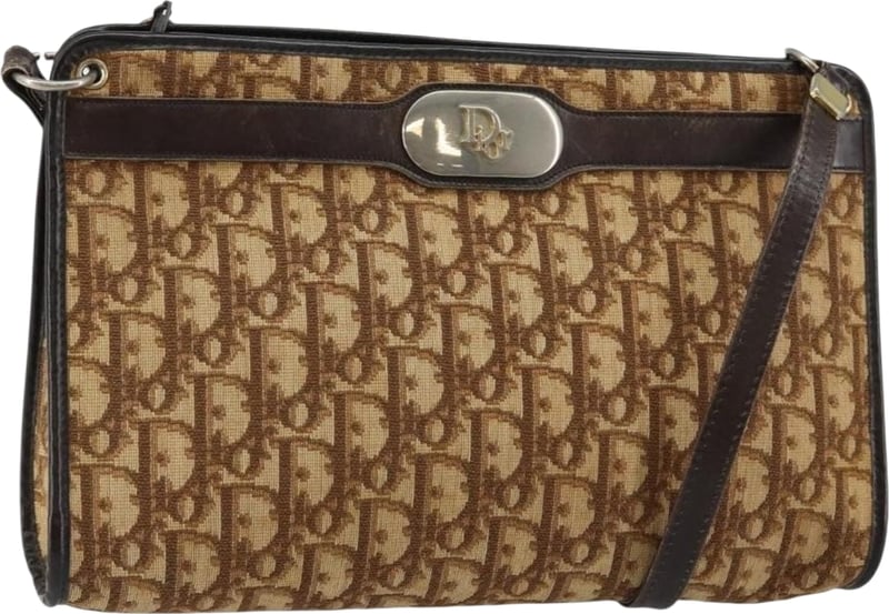 Christian Dior Vintage Trotter Diorissimo Canvas Mini