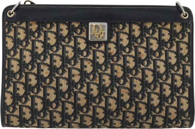 Christian Dior Vintage Trotter Diorissimo Canvas Mini