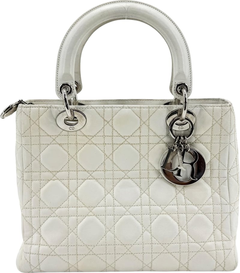 Christian Dior Lady Dior Grained Calfskin Mini