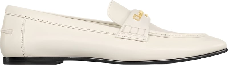 Dior Boy Women's Loafer White Leather