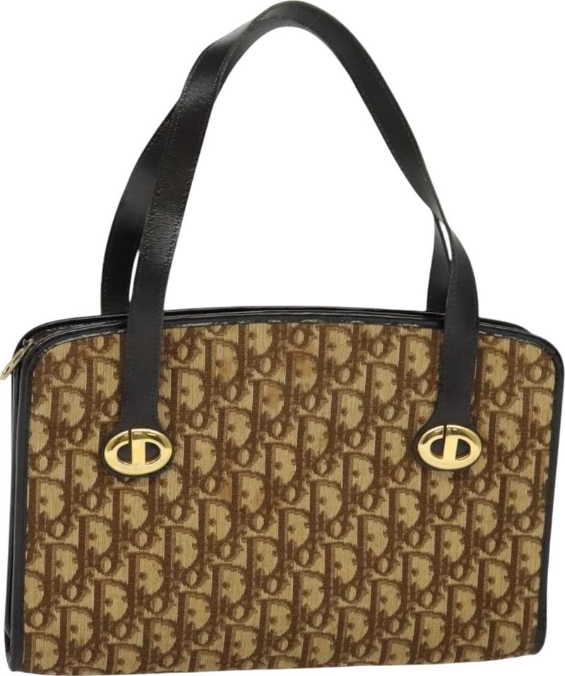 Christian Dior Vintage Trotter Diorissimo Canvas Mini