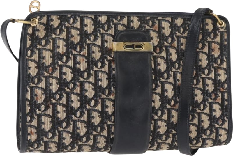 Christian Dior Vintage CD trotter Canvas