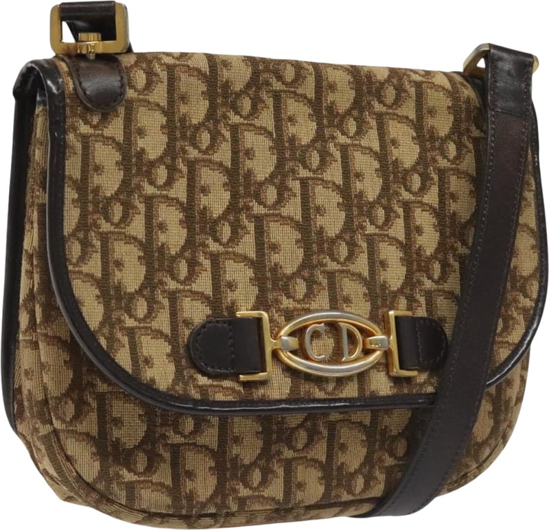 Christian Dior Vintage Trotter Diorissimo Canvas Mini